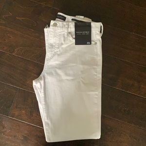 Banana Republic White Skinny Jeans